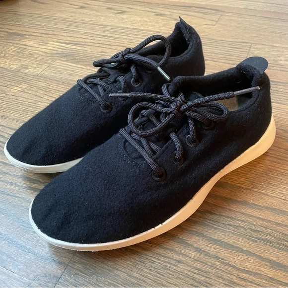 Allbirds Black Wool Runners - Picture 2 of 10
